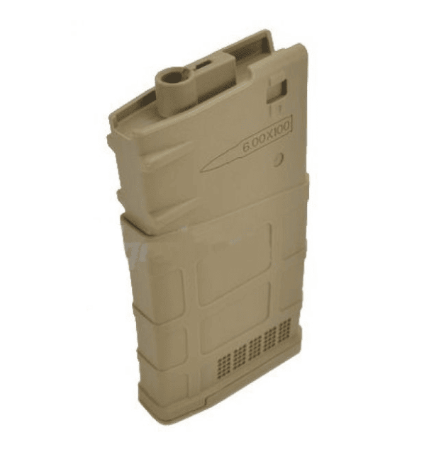 Ares ar308/rapax series mid-cap magazine box set (1pc - tan - mag-048-de) - Airsoft Magazines