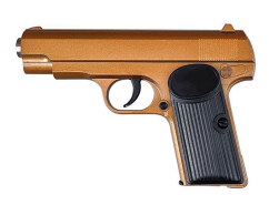 Vigor tt33 custom spring pistol bb gun (full metal - gold - v8)