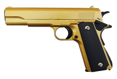 Vigor 1911 s2 custom spring pistol (full metal - gold - v14)