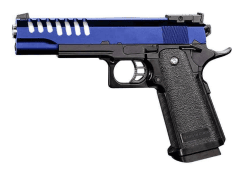 Vigor 5.1 ported spring pistol (full metal - blue - v17)