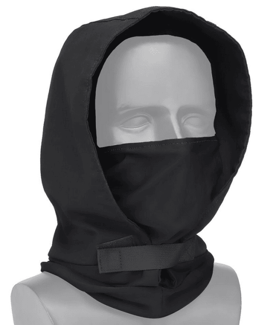 Np recon hood - black - Airsoft Face Protection
