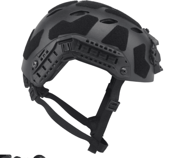 Np fast railed sf air helmet - black - Airsoft Helmets - view 2