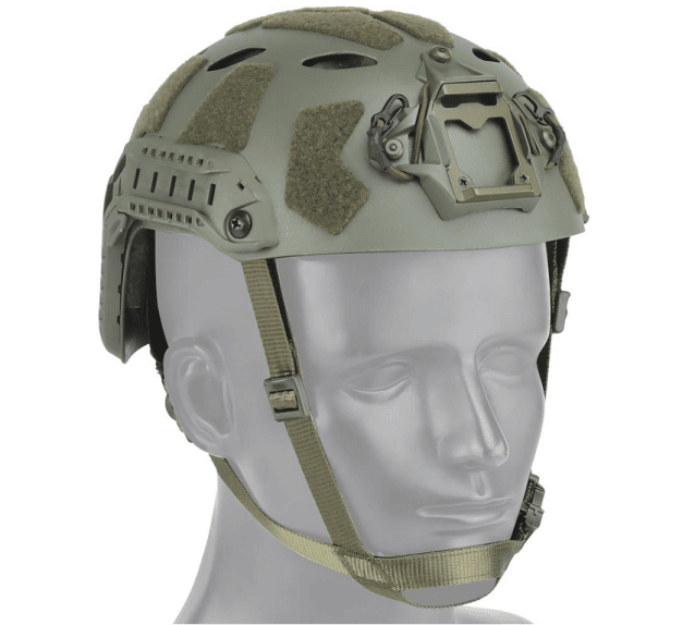 Np fast railed sf air helmet - green - New Airsoft Products