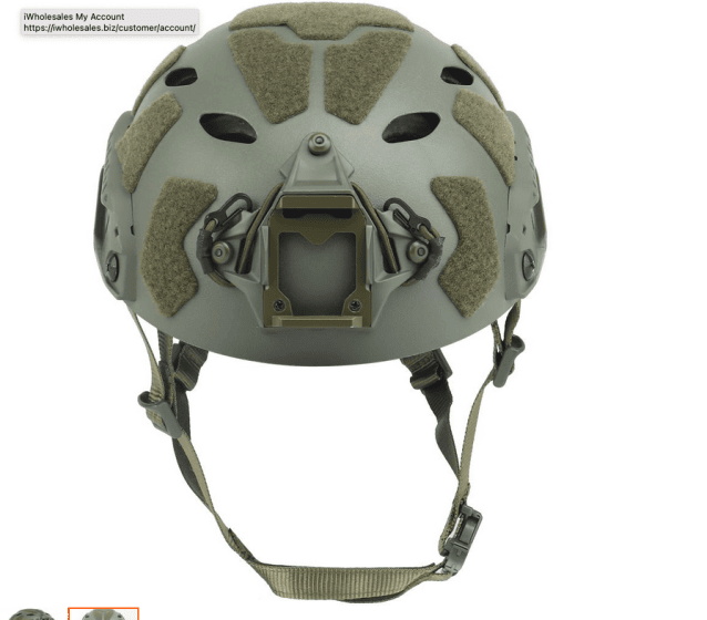 Np fast railed sf air helmet - green - New Airsoft Products - view 6