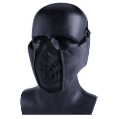 Np mesh lower face shield v5 - black cobra