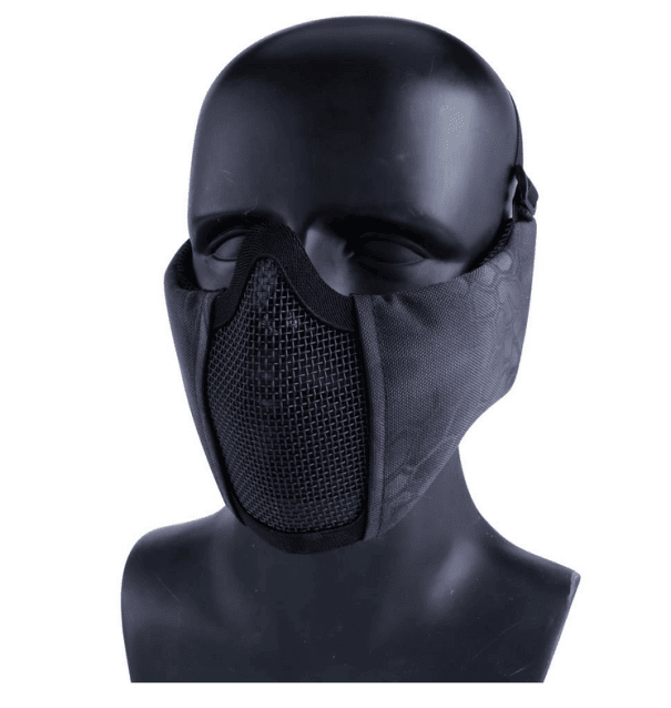 Np mesh lower face shield v5 - black cobra - New Airsoft Products