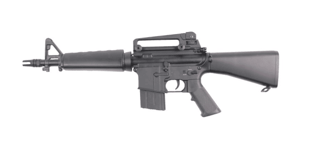 Double bell m16 stubby aeg (full metal - car-15 - 086) - Airsoft Guns