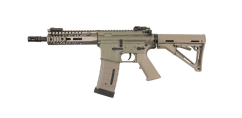 Double bell m4 aeg (full metal cnc - tan - 080s)