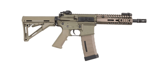 Double bell m4 aeg (full metal cnc - tan - 080s) - Airsoft Guns - view 2