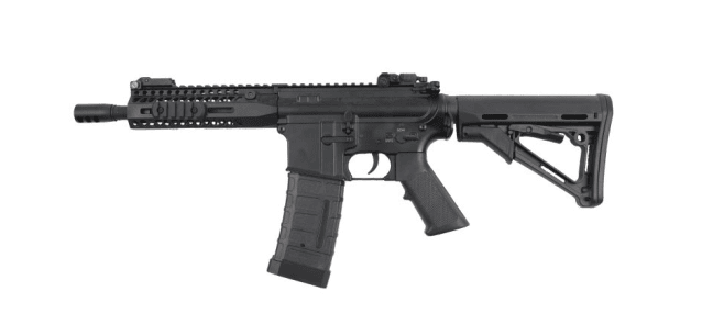 Double Bell M4 AEG (Full Metal CNC - Black - 080)