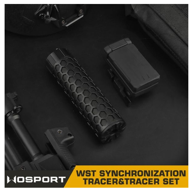 Wosport synchronized display and silencer set - New Airsoft Products - view 2