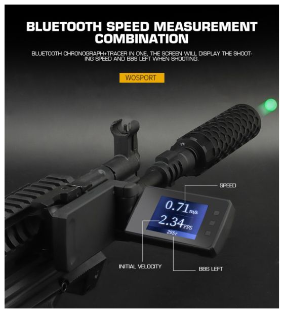 Wosport synchronized display and silencer set - New Airsoft Products - view 4