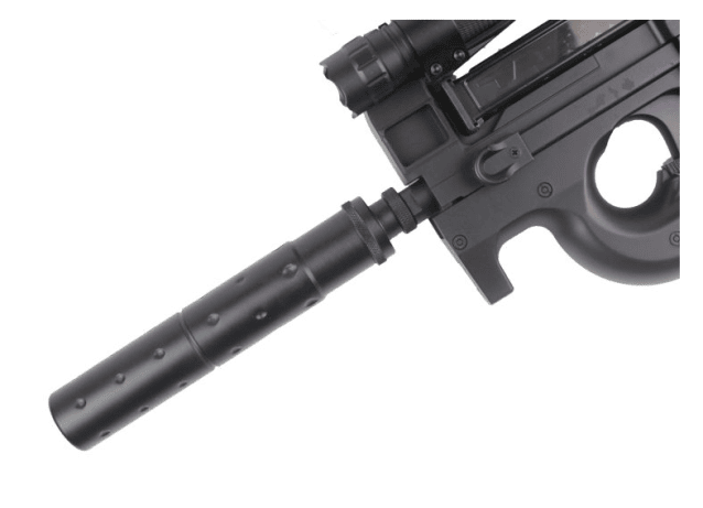 Double bell d90 with silencer and scope (black - 810l) - Airsoft Guns - view 3
