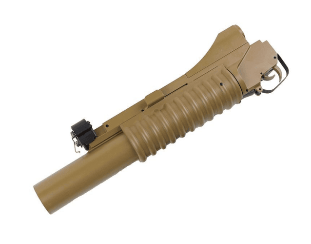 Double bell m203 long grenade launcher (full metal - tan - m-55ls) - Airsoft Grenade Launchers - view 2
