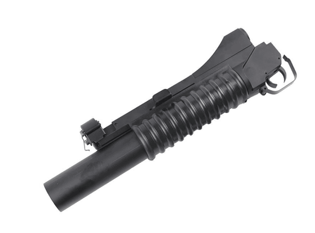 Double bell m203 long grenade launcher (full metal - black - m-55l) - Airsoft Grenade Launchers