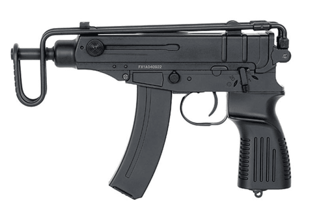 Well v61 scorpio (R2) Electric AEP Airsoft Pistol Black 6mm Semi / Full Auto - Well