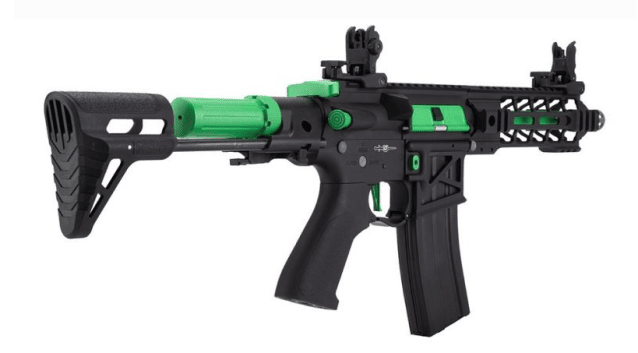 Lancer Tactical M4 LT-34 Enforcer Battle Hawk PDW 7' (Short - Green)