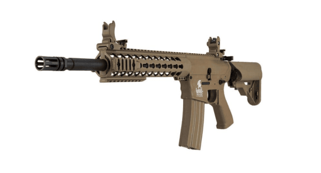 Lancer tactical m4 lt-12k keymod aeg rifle (all tan) - Airsoft Guns - view 2