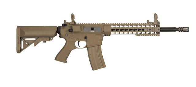 Lancer tactical m4 lt-12k keymod aeg rifle (all tan) - Airsoft Guns - view 3