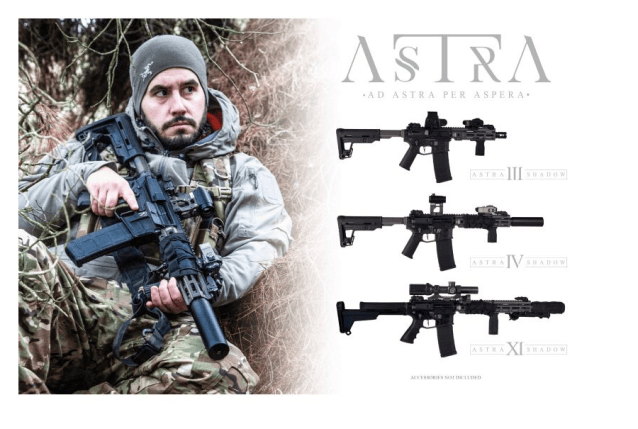 Secutor astra iv shadow aeg (m-lok - black) - Airsoft Guns - view 3