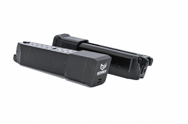 Emg x tti 34 series custom combat master slide omega gas magazine 30 rounds - Airsoft Pistol Magazines