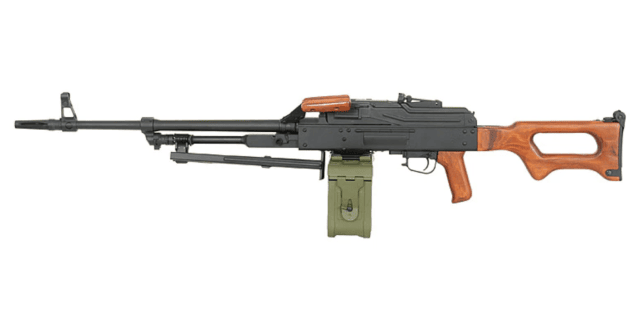 A&k pkm support rifle (real wood grip and stock) - Airsoft Support Rifles - view 3
