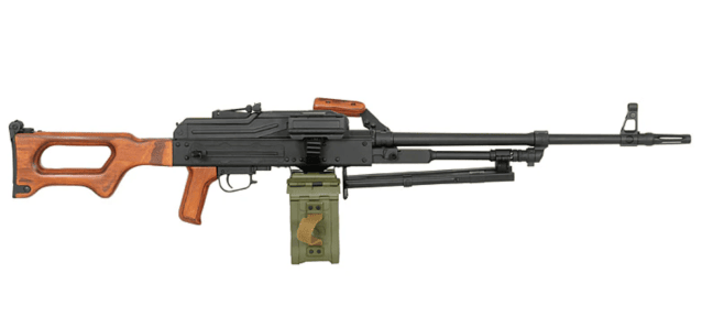 A&k pkm support rifle (real wood grip and stock) - Airsoft Support Rifles - view 4