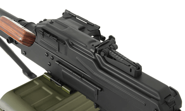 A&k pkm support rifle (real wood grip and stock) - Airsoft Support Rifles - view 5