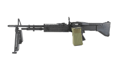 A&k m60 support weapon aeg with drum magazine