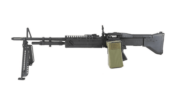 A&k m60 support weapon aeg with drum magazine - Airsoft Support Rifles