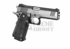 Tokyo marui hi-capa 4.3 silver gbb airsoft pistol