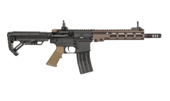 Golden eagle m4 m-lok aeg (metal - mosfet - black/tan)
