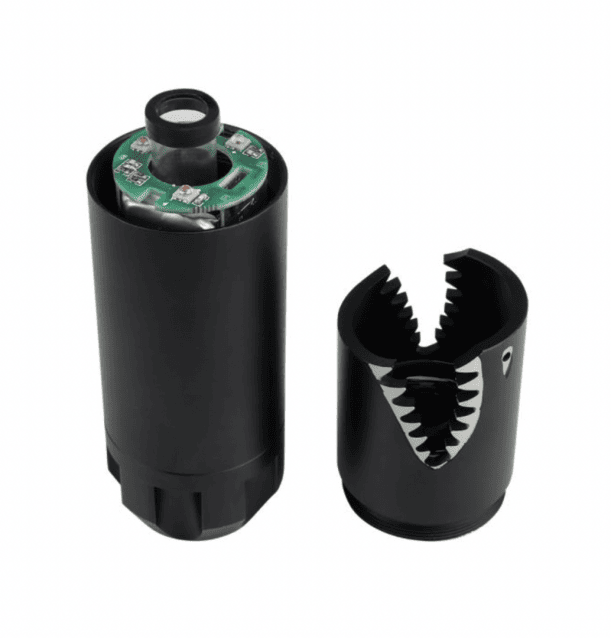 Wosport shark shaped tracer unit (36 colour flame tracer - black) - New Airsoft Products - view 3