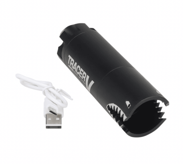 Wosport shark shaped tracer unit (36 colour flame tracer - black) - New Airsoft Products - view 4