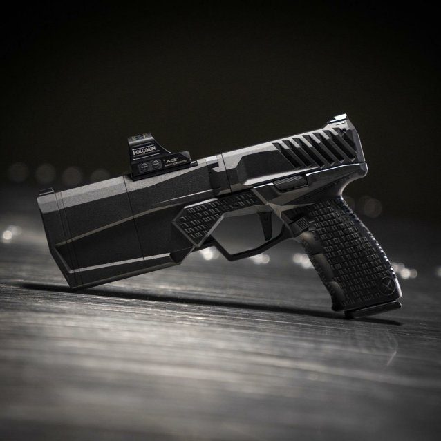 Krytac maxim 9 gbb airsoft pistol black green gas version - All Airsoft Gas Pistols - view 10