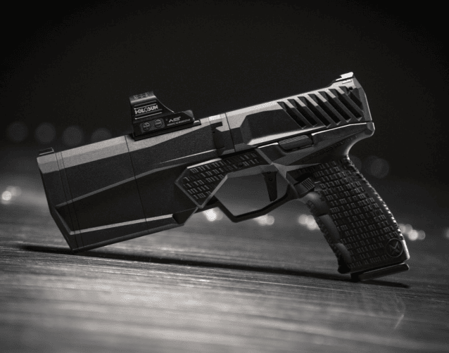 Krytac maxim 9 gbb airsoft pistol black green gas version - All Airsoft Gas Pistols - view 2