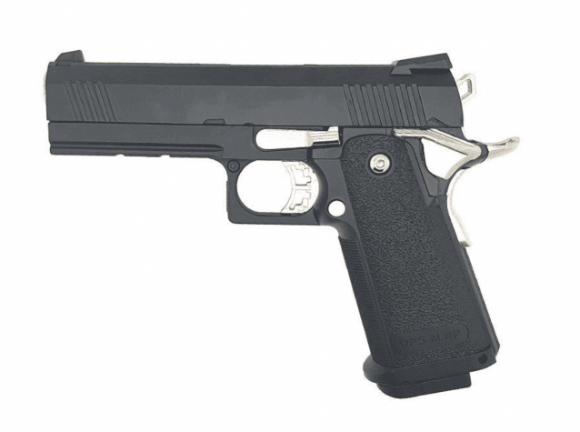 Golden eagle 4.3 ops gas blowback pistol black - New Airsoft Products