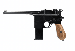 We 712 gas pistol black (with stock & case)