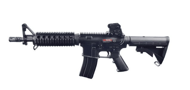 Golden eagle m4 ris cqb gbb rifle black - New Airsoft Products