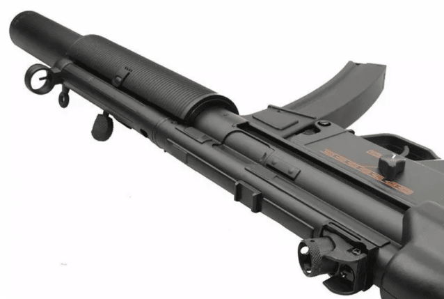 Jg swat submachine aeg sd6 smg black - SMG / CQB Airsoft rifles - view 3