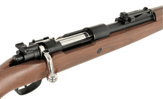 Double bell shell ejecting kar98k wwii (real wood) - Back In Stock Airsoft - view 6