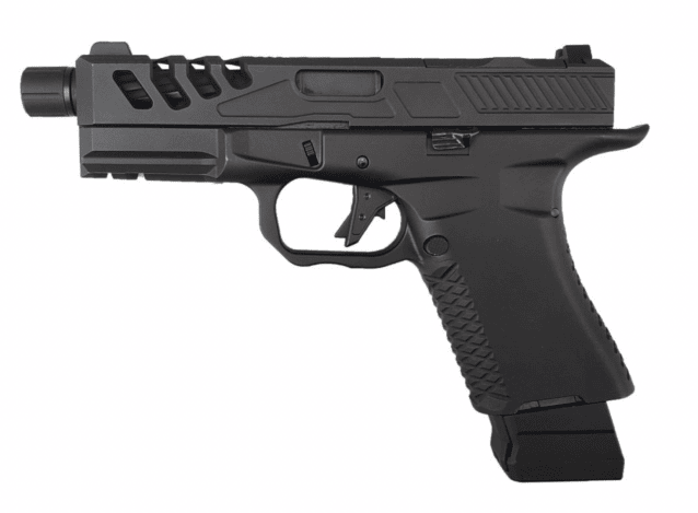 F1 firearms bsf19 gas blowback pistol by emg/aps black - New Airsoft Products