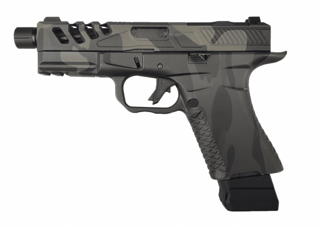 F1 firearms bsf19 gas blowback pistol by emg/aps multicam black - New Airsoft Products
