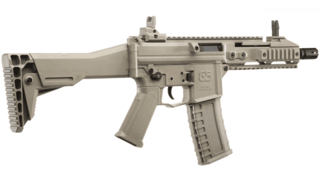Ghk g5 airsoft gas blowback rifle gbb (tan) - Two Tone Airsoft Gun - view 3