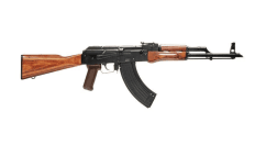 Ghk akm gas blowback rifle steel/wood