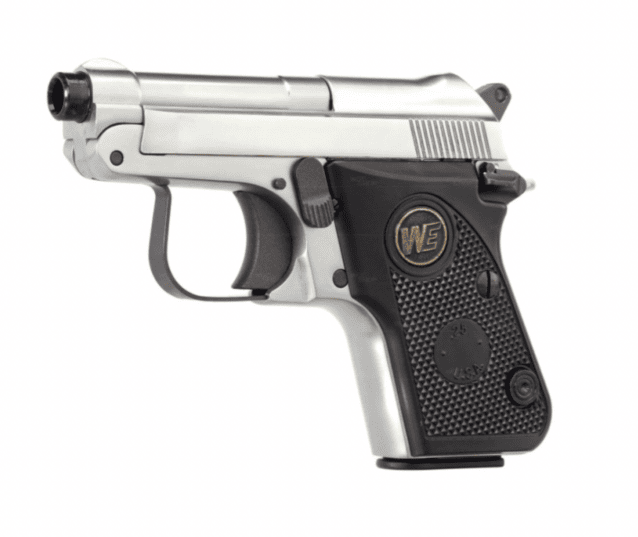 We 950 classic gas blowback pistol (silver) - All Airsoft Gas Pistols