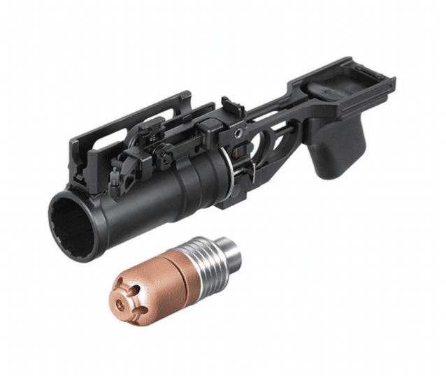 Double bell ak series 40mm under-barrel grenade launcher inc. grenade shell - Airsoft Grenade Launchers