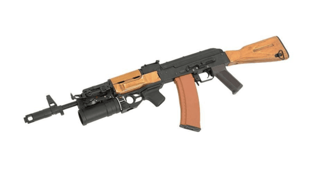 Double bell ak series 40mm under-barrel grenade launcher inc. grenade shell - Airsoft Grenade Launchers - view 3