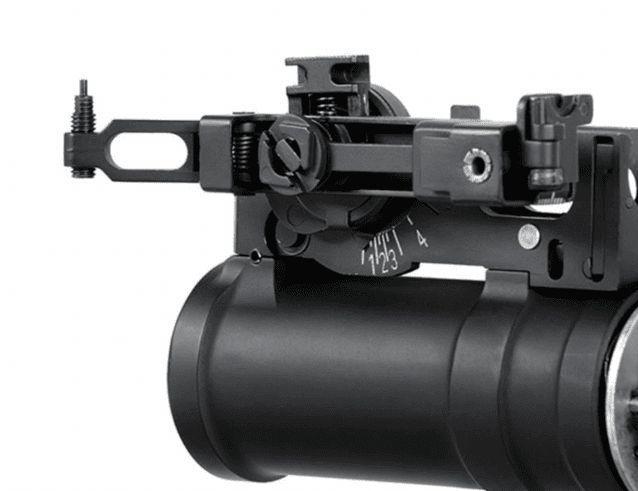 Double bell ak series 40mm under-barrel grenade launcher inc. grenade shell - Airsoft Grenade Launchers - view 5