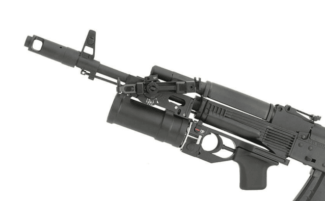 Double bell ak series 40mm under-barrel grenade launcher inc. grenade shell - Airsoft Grenade Launchers - view 7